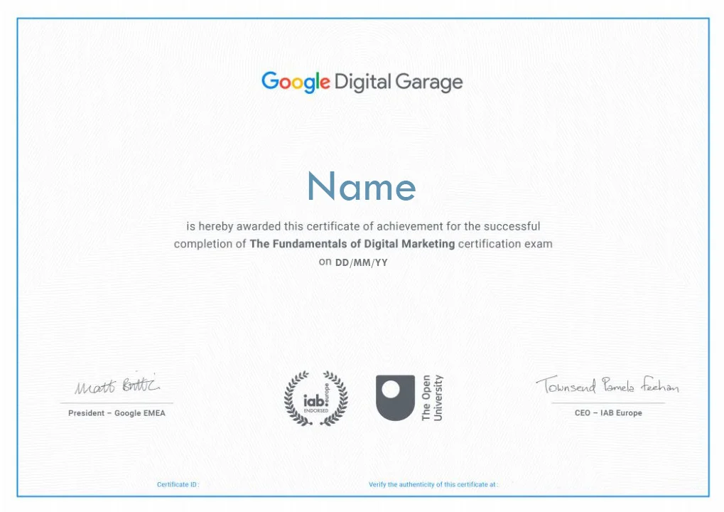 Google-Certificate